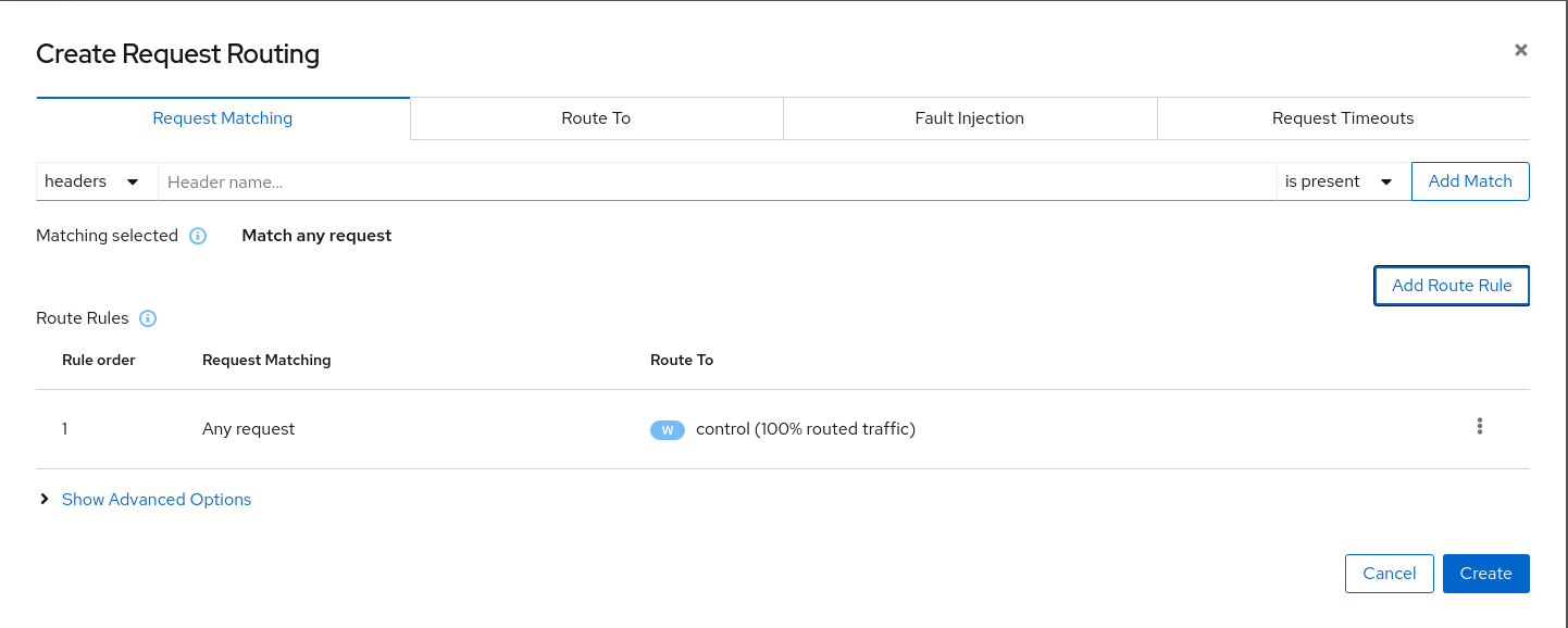 Routing Rule